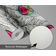 Papel de Parede Autoadesivo Boho Penas de Pavão Vinílico Impermeável Rosa Removível, Adequado para Inquilinos, Quarto e Sala - S4sassy 63,5 cm (L) × 152,4 cm (C) / Rosa - Vinil Texturizado