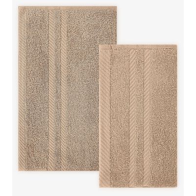 Kit Toalha De Rosto E Banho Algodão Rovitex Home Marrom UN / Marrom