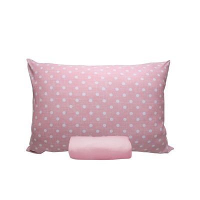 Jogo De Cama Casal Doce Vida Rosa UN / Rosa