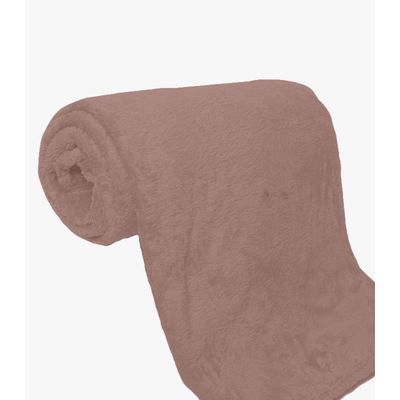 Manta De Microfibra Lisa Casal Rovitex Home Rosa UN / Rosa
