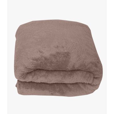 Manta De Microfibra Lisa Casal Rovitex Home Rosa UN / Rosa