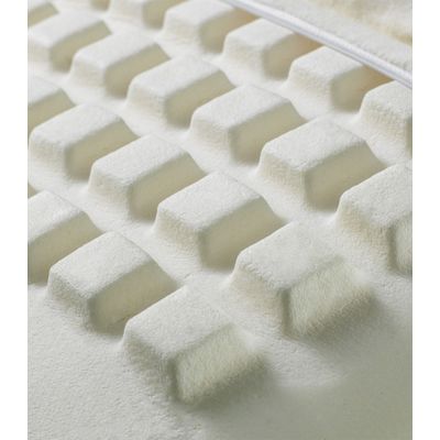 Travesseiro Altenburg Antimicrobiana Blocke Branco UN / Branco