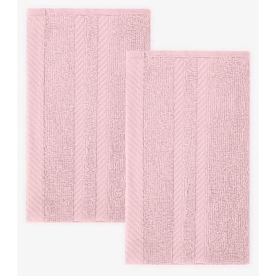 Kit 2 Toalhas De Rosto De Algodão Rovitex Home Rosa UN / Rosa