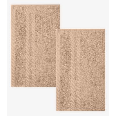 Kit 2 Toalhas De Banho De Algodão Rovitex Home Marrom UN / Marrom