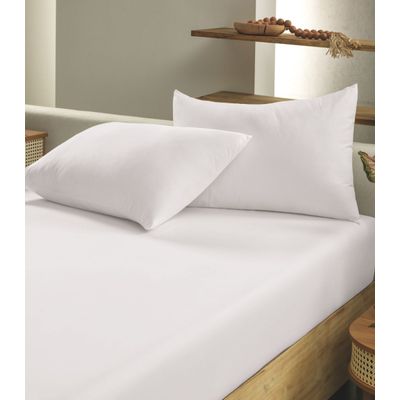 Jogo de Cama Queen Toque Acetinado Altenburg Branco UN / Branco