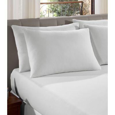 Fronha Avulsa Premium Fio Penteado Lisa Vivaldi Branco UN / Branco