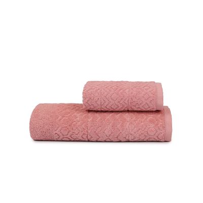 Toalha De Rosto Loft Fio Penteado Atlantica Rosa UN / Rosa