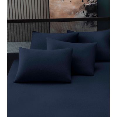 Lençol Avulso Liso Queen Fusion Vivaldi Azul UN / Azul