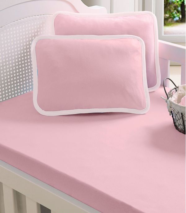 Lençol Baby Liso Avulso Vivaldi Rosa UN / Rosa