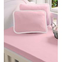 Lençol Baby Liso Avulso Vivaldi Rosa