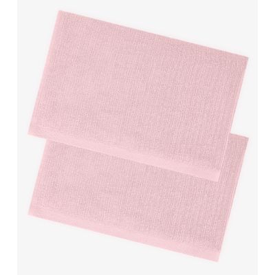 Kit 2 Toalhas De Banho De Algodão Rovitex Home Rosa UN / Rosa