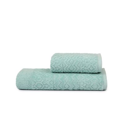 Toalha De Banho Loft Fio Penteado Atlantica Verde UN / Verde
