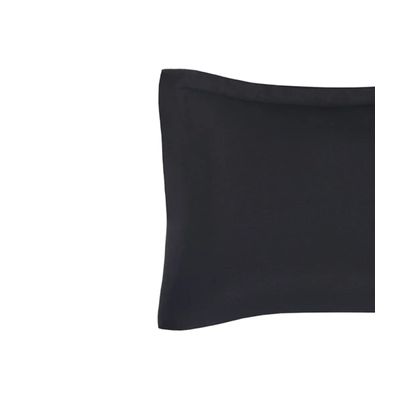 Fronha Toque Acetinado Com 3 Abas Altenburg Preto UN / Preto