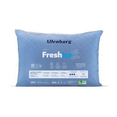 Travesseiro Fresh Ice Térmico Altenburg Branco UN / Branco