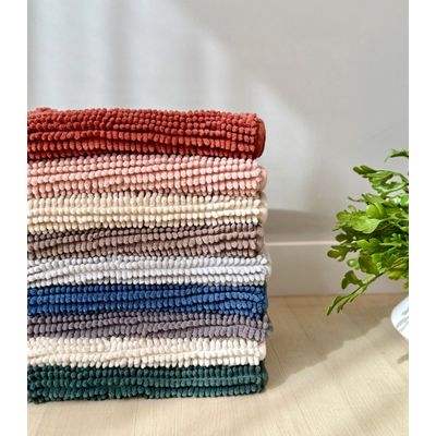 Tapete Pipoca Bolinha Toque Macio Rovitex Home Cinza UN / Cinza