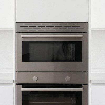 Grade de Ventilação Forno Embutir Circulação Ar 60x7cm Inox Escovado Masutti Cozinha Planejada