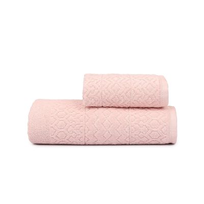 Toalha De Banho Loft Fio Penteado Atlantica Rosa UN / Rosa