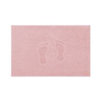 Toalha De Piso Pezinho Em Jacquard Appel Rosa