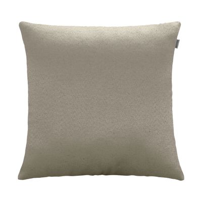 Capa De Almofada Jacquard Liso Adomes Bege UN / Bege