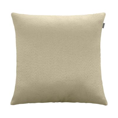 Capa De Almofada Jacquard Liso Adomes Bege UN / Bege