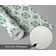Adesivo de Parede Removível Estilo Vintage Impermeável, Mosaico Floral para Backsplash/Cozinha, Rolo Vinílico Autoadesivo - Verde - S4sassy 63,5 cm (L) × 304,8 cm (C) / Verde - Vinil Texturizado