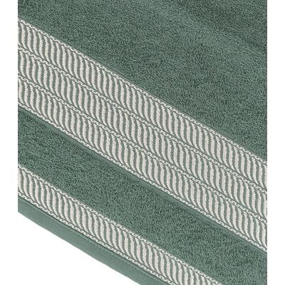 Toalha De Rosto Siena De Algodão Atlantica Verde UN / Verde