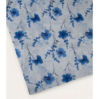 Jogo De Cama 4 Peças Supercal Queen Corttex Azul UN / Azul