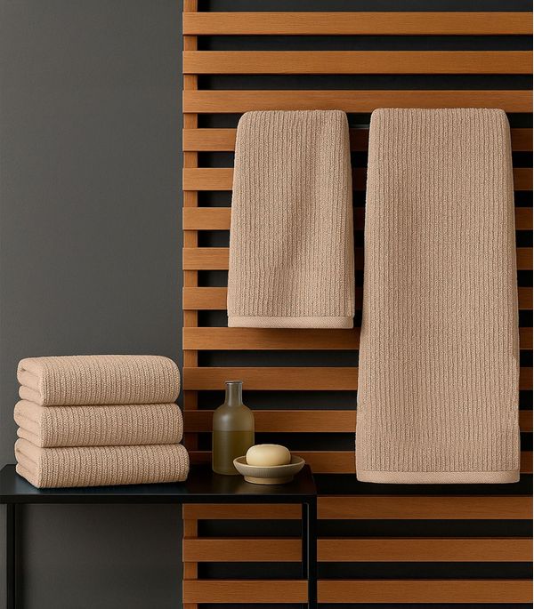 Kit Toalha De Rosto E Banho Algodão Rovitex Home Marrom UN / Marrom