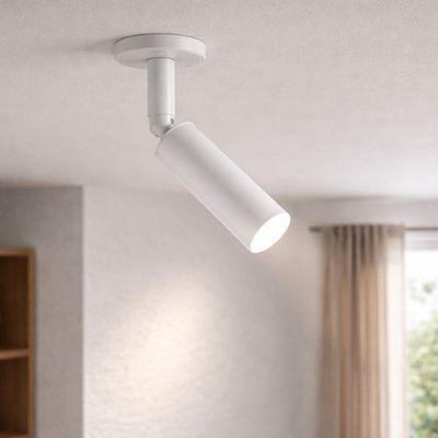 Kit 4 Spots Luminárias de Teto Branco Iluminação Interna G9 Direcionável Neo Dital Sala Escritório