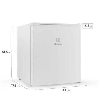 Frigobar Electrolux 47L Efficient com Controle de Temperatura Cor Branca (EM50) 127V