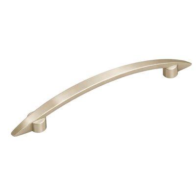 Kit 25 Puxadores Alça para Móveis Zamac Escovado Lenzo 96mm Bifger Porta Gaveta Balcão Armário