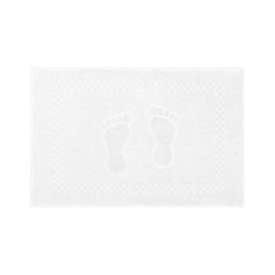 Toalha De Piso Pezinho Em Jacquard Appel Branco UN / Branco