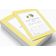 30 Cartões Neutros para Chá de Bebê Mommy Bee com Espaço para Preencher - Inkdotpot 5,08 Cm × 8,89 Cm / Amarelo - Sorteio de Fraldas