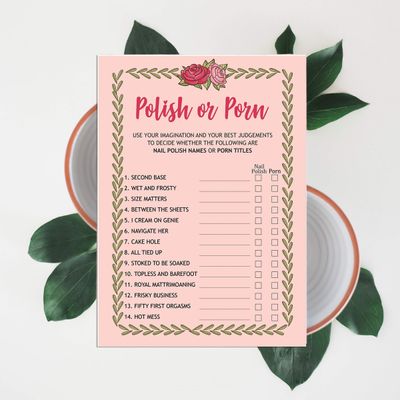 50 Cartões Florais Quadrados em Branco para Preencher, Chá de Noiva e Despedida de Solteira - Inkdotpot 12,7 Cm × 17,78 Cm / Laranja - Esmalte ou Filme