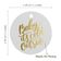 Etiquetas Pendentes de Papel Metalizado 'Baby It's Cold Outside' para Lembrancinhas de Chá de Bebê - Inkdotpot 100 Etiquetas Metalizadas / Branco - Ouro Rosé