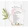 Conjunto com 50 Cartões Alfabeto ABC para Chá de Bebê Floral Revelação de Gênero É um Menino É uma Menina Suprimentos para Festa - Inkdotpot 12,7 Cm × 17,78 Cm / Branco - Quiz da Mamãe