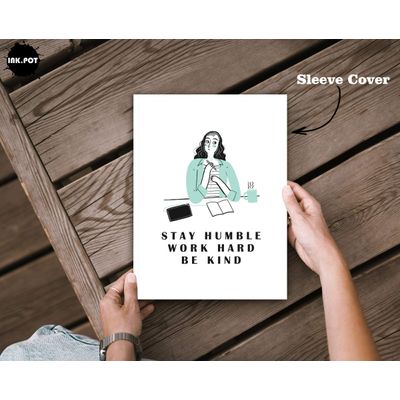 Planejador Diário de Trabalho e Organizador Pessoal - para Casa e Escritório - 50 Páginas Sem Data - Bloco Rasgável de Tarefas - Inkdotpot 21,59 Cm × 27,94 Cm / Branco