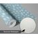 Papel de Parede Vinílico Autoadesivo Motivo Floral Chique Azul Impermeável Removível para Quartos, Salas e Armários - S4Sassy 63,5 cm (L) × 152,4 cm (C) / Azul - Vinil Texturizado