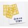 Traceease 5 Peças Moldes de Desenho Floral de Múltiplos Padrões para Scrapbooking, Design, Artesanato DIY e Suprimentos de Arte - IBA Crafts Amarelo
