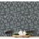 Papel de Parede Autoadesivo, Ramo de Papoula Rústico, Vinil Impermeável Cinza, Removível, Ideal para Inquilinos, Quarto e Sala - S4sassy 63,5 cm (L) × 152,4 cm (C) / Cinza - Vinil Texturizado