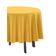 Toalha de Mesa Redonda 147 cm Int./Ext. com Furo para Guarda-Sol Impermeável Pátio Primavera/Verão Quintal/Churrasco Amarela - Vargottam 147,32 Cm × 147,32 Cm – Com Furo Para Guarda-Sol / Amarelo