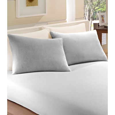 Fronha Lisa  Avulsa Microfibra Camesa Branco UN / Branco