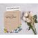 50 Cartões Quadrados Kraft Florais Rústicos em Branco para Preencher Ideias de Presente - Chá de Casamento e Despedida - Inkdotpot 12,7 Cm × 17,78 Cm / Bege - Ele Disse, Ela Disse