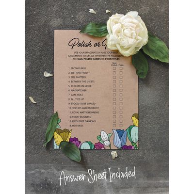 50 Cartões Quadrados Kraft Florais Rústicos em Branco para Preencher Ideias de Presente - Chá de Casamento e Despedida - Inkdotpot 12,7 Cm × 17,78 Cm / Bege - Esmalte ou Filme