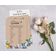 50 Cartões Quadrados Kraft Florais Rústicos em Branco para Preencher Ideias de Presente - Chá de Casamento e Despedida - Inkdotpot 12,7 Cm × 17,78 Cm / Bege - O Que Tem na Sua Bolsa