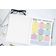 Planejador Diário de Trabalho e Organizador Pessoal - Casa/Escritório - 50 Páginas Sem Data para Tarefas - Bloco Destacável - Inkdotpot 14,73 Cm × 20,83 Cm / Multicolorido