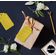 Etiquetas Pendentes de Papel Metalizado 'Happy Diwali' para Lembrancinhas - Inkdotpot 50 Etiquetas Metalizadas / Amarelo - Dourado