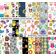 Bloco 25 Folhas Estampadas de Coruja (Lado Único) para Scrapbook - Cartão Colorido para DIY, Fundo Decor., Cartões/Diário - Inkdotpot 30,48 Cm × 30,48 Cm / Multicolorido