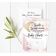 30 Cartões para Chá de Revelação de Gênero Twinkle Twinkle Little Star Preenchíveis - Inkdotpot 12,7 Cm × 17,78 Cm / Branco - Conjunto