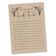 Pacote com 50 Cartões Rústicos de Papel Kraft Quadrados em Branco para Jogos, Chá de Noiva, Despedida de Solteira e Casamento - Inkdotpot 12,7 Cm × 17,78 Cm / Bege - Quiz da Noiva
